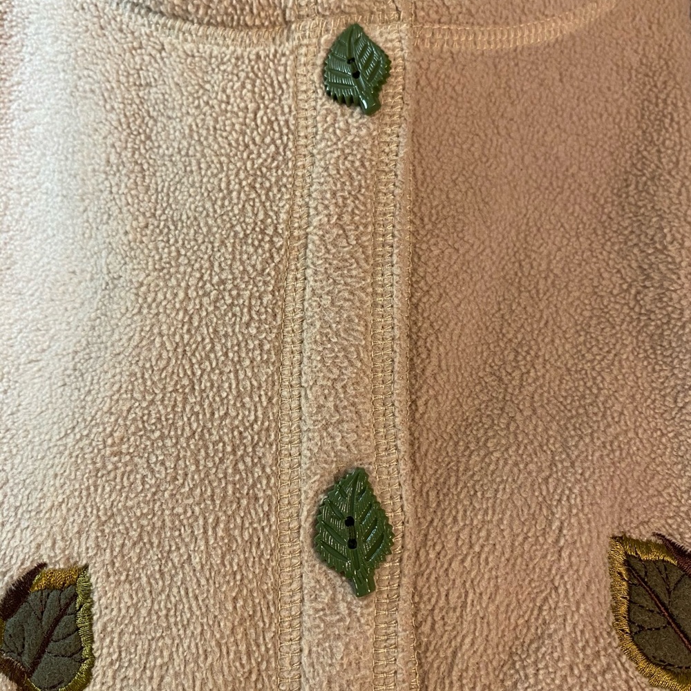 Nick & Sarah Vintage fall button-down fleece - Picture 2 of 4